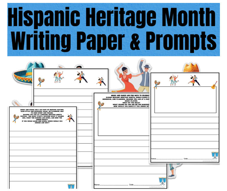 Hispanic Heritage Bulletin Board Mega Pack – Everything you need to celebrate Hispanic Heritage in your classroom