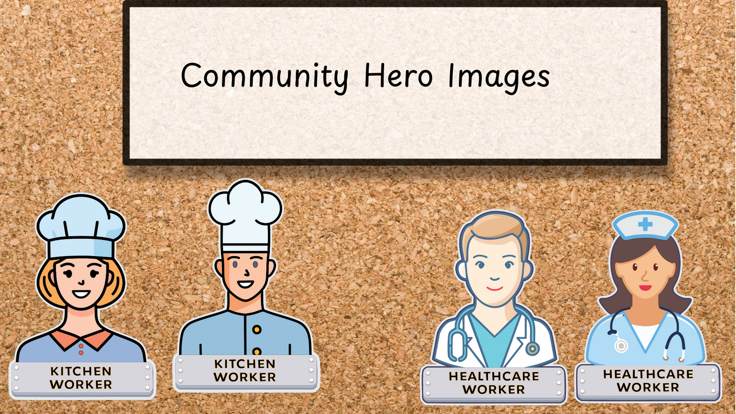 Heroes in Our Community Bulletin Board Kit – One-Time Download