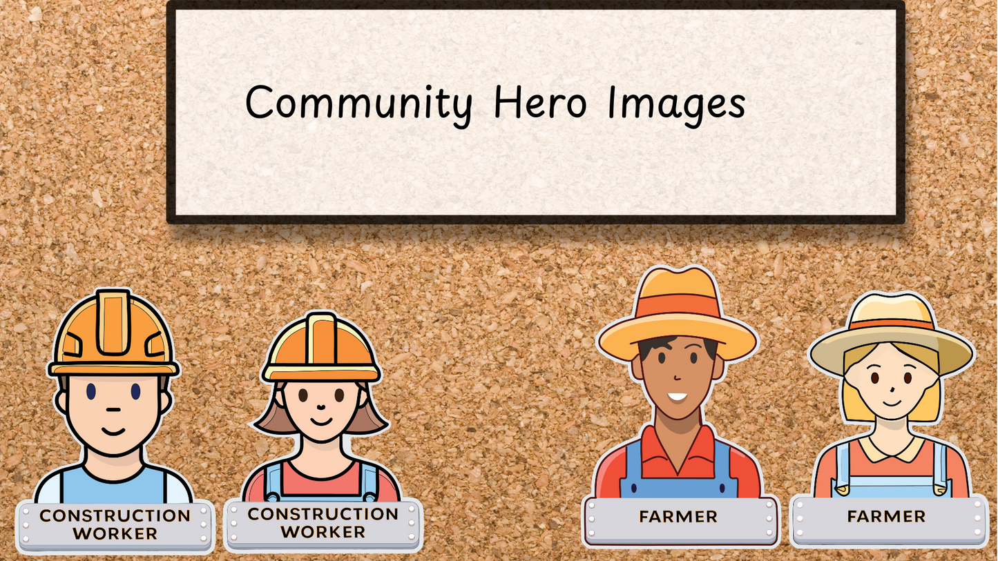 Heroes in Our Community Bulletin Board Kit – One-Time Download