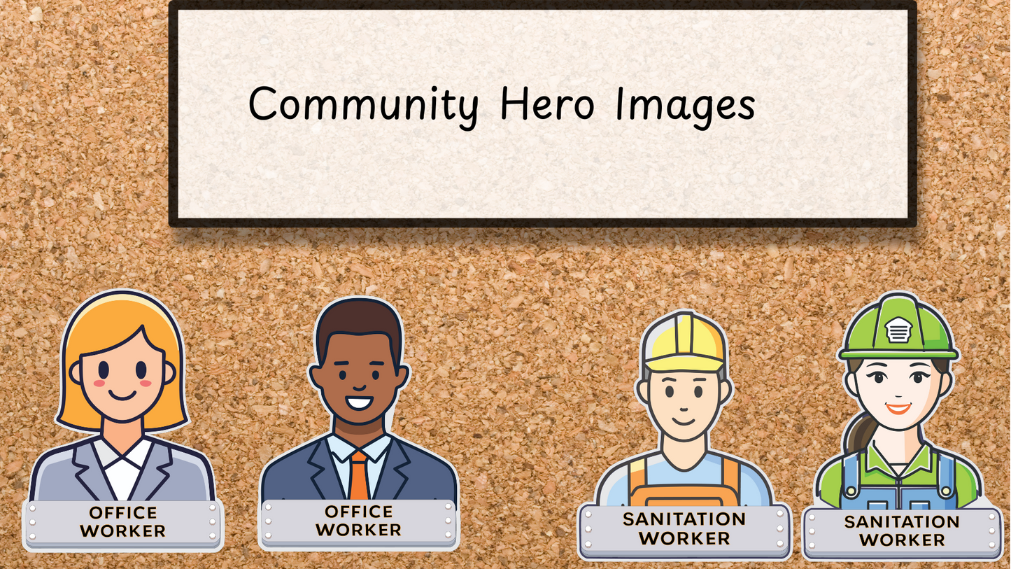 Heroes in Our Community Bulletin Board Kit – One-Time Download