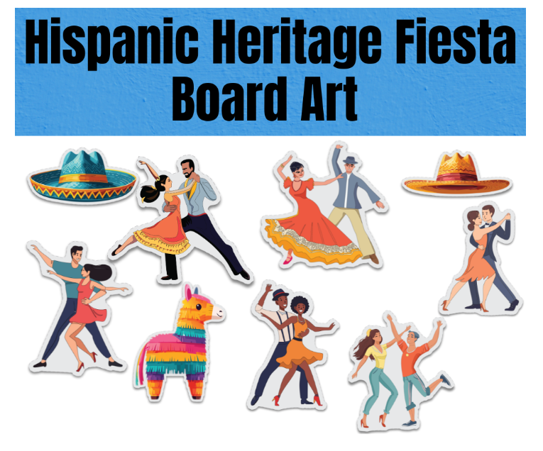 Hispanic Heritage Bulletin Board Mega Pack – Everything you need to celebrate Hispanic Heritage in your classroom